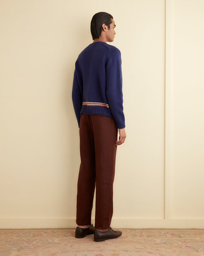 Cattle Sweater - Indigo