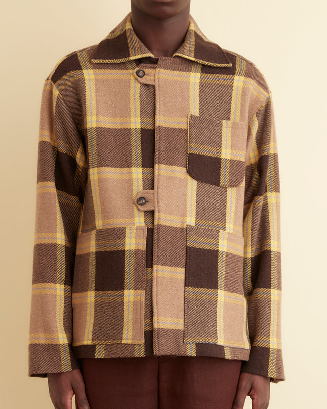 Charleston Plaid Jacket OUTERWEAR BODE New York