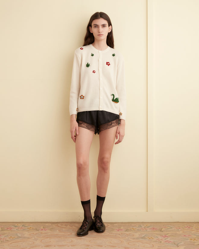 Chatham Beaded Cardigan KNITWEAR BODE New York