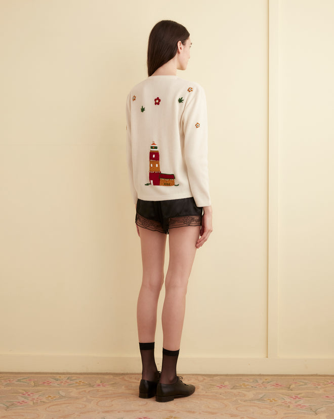 Chatham Beaded Cardigan KNITWEAR BODE New York