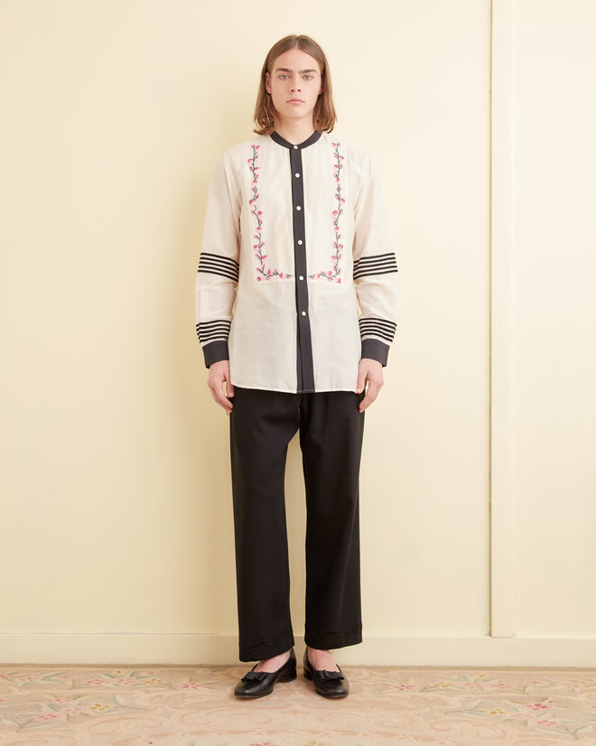 Cherry Blossom Stripe Tunic SHIRT BODE New York