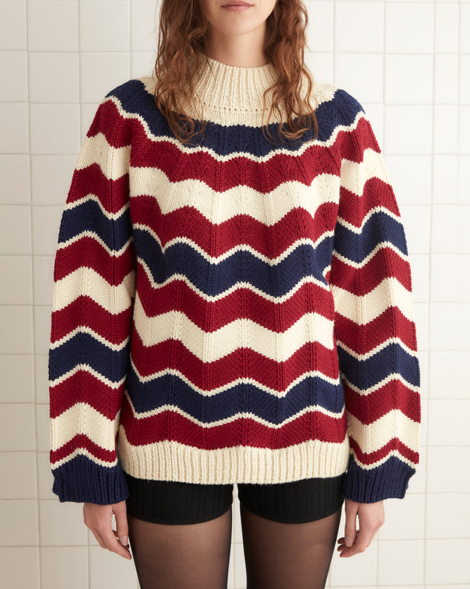 Chevron Pullover KNITWEAR BODE New York