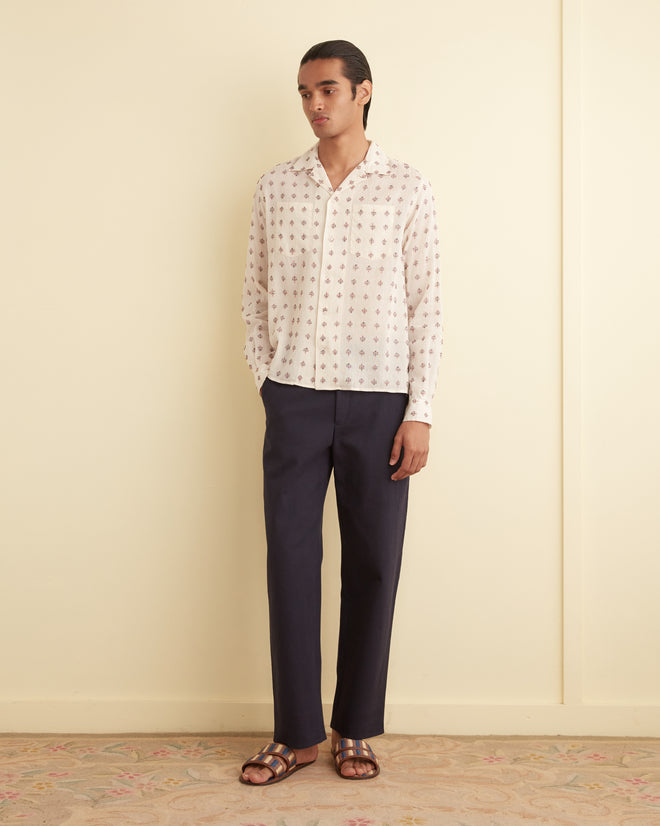 Chrystie Weave Long Sleeve Shirt SHIRT BODE New York