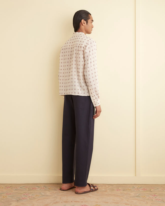 Chrystie Weave Long Sleeve Shirt SHIRT BODE New York