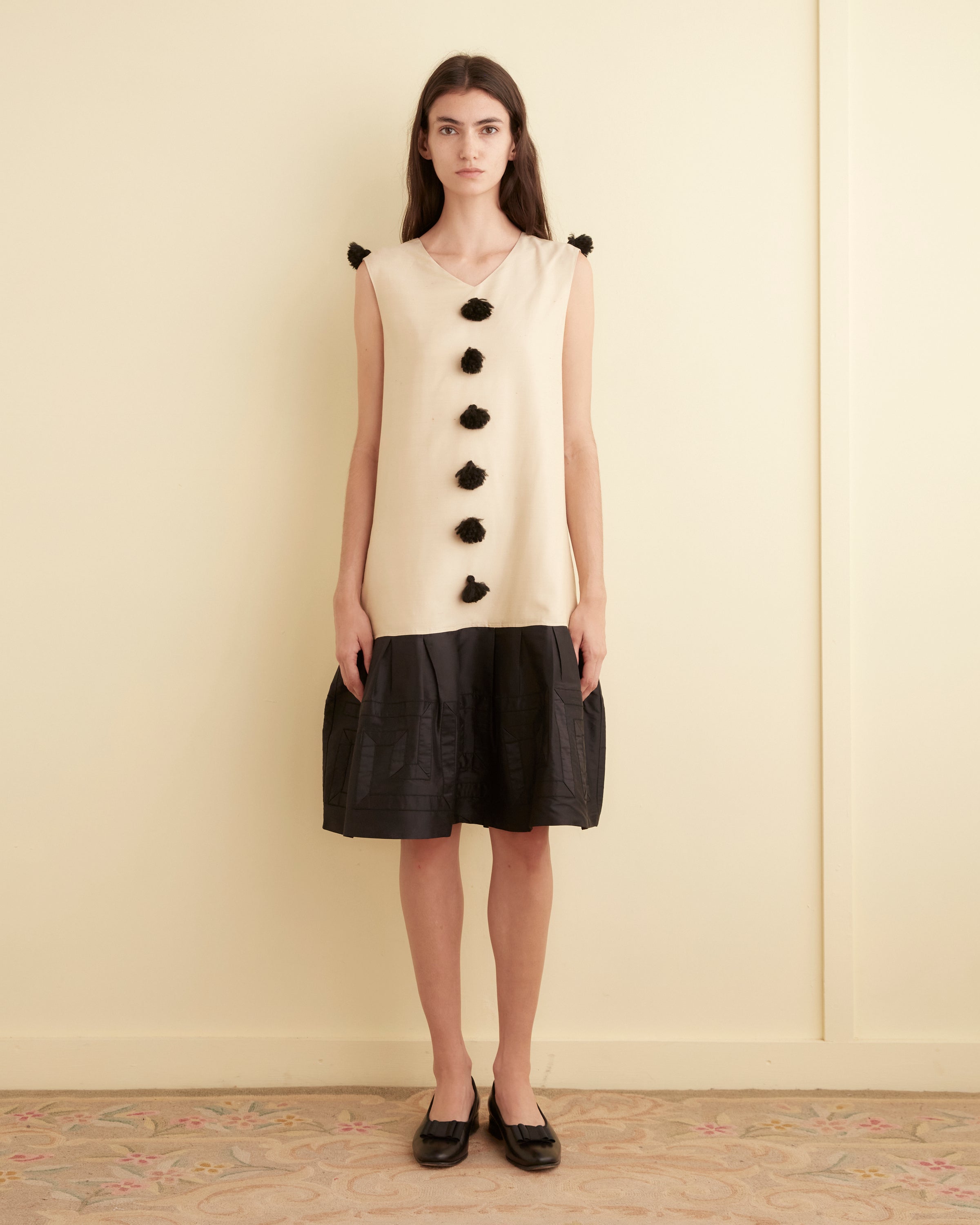 bode christmas dress The Jordyn Long Sleeve Bow Dress