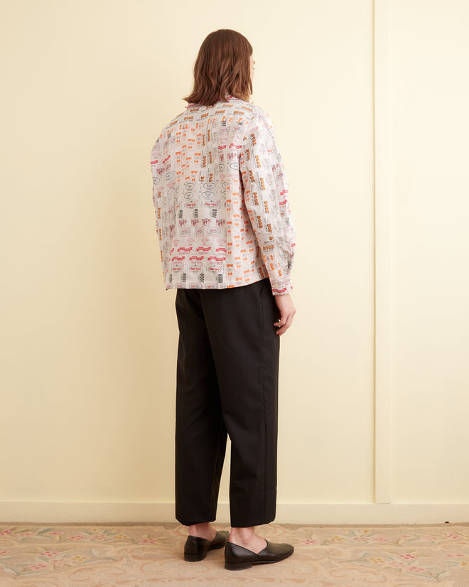 Clinton Street Label Overshirt OUTERWEAR BODE New York