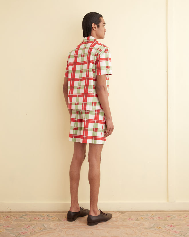 Complementary Plaid Short Sleeve Shirt SHIRT BODE New York