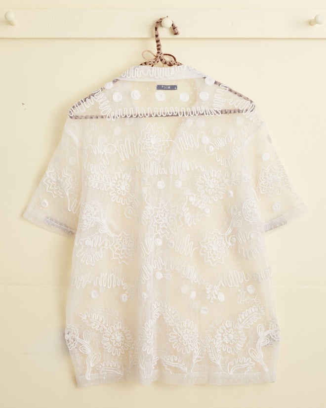 Contour Ribbon Short Sleeve Shirt SHIRT BODE New York