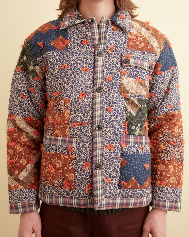 Criss-Cross Quilt Jacket OUTERWEAR BODE New York