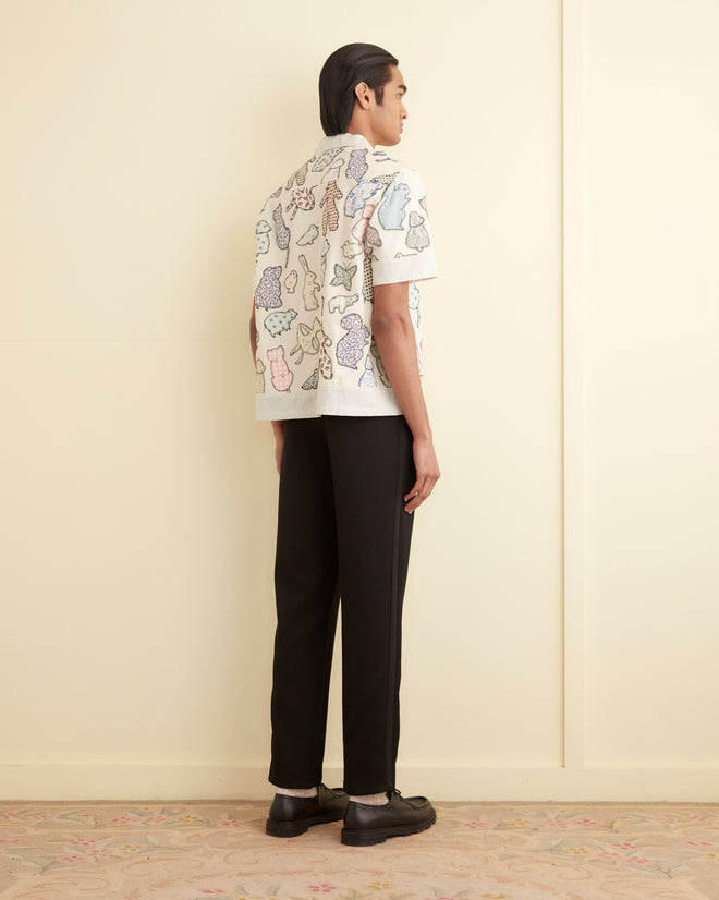 Appliqué Critter Short Sleeve Shirt SHIRTS BODE New York