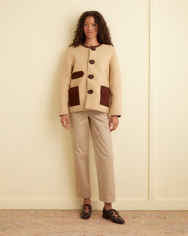 Crochet Etna Reversible Jacket OUTERWEAR BODE New York