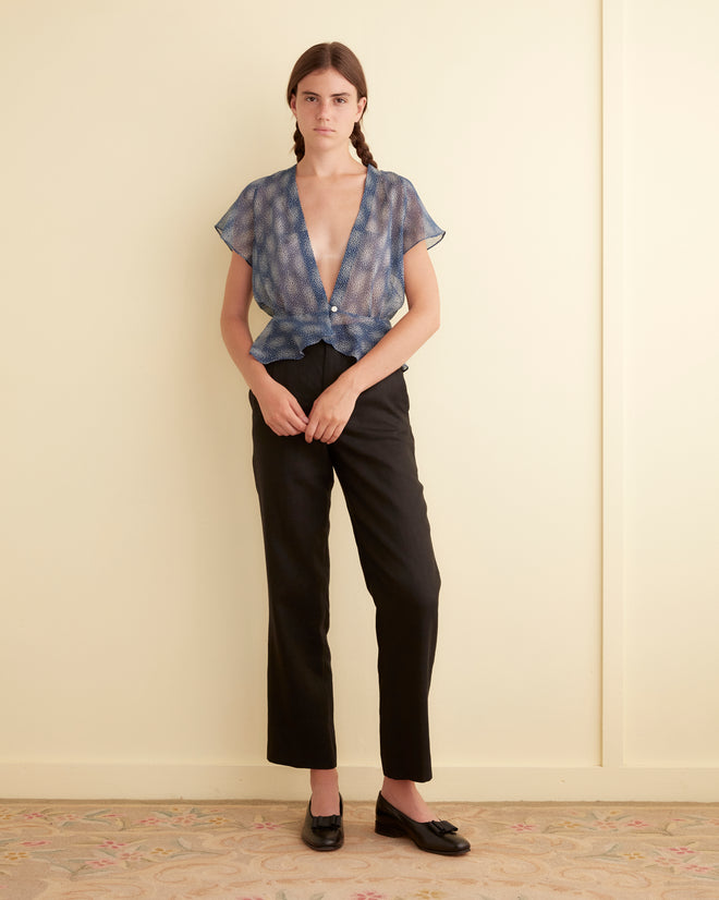 Crystal Water Top - M OOAK TOP BODE New York