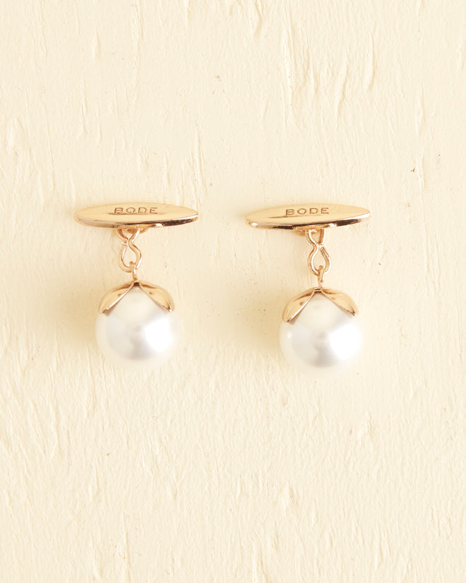 Curio Cufflinks - White JEWELRY BODE New York