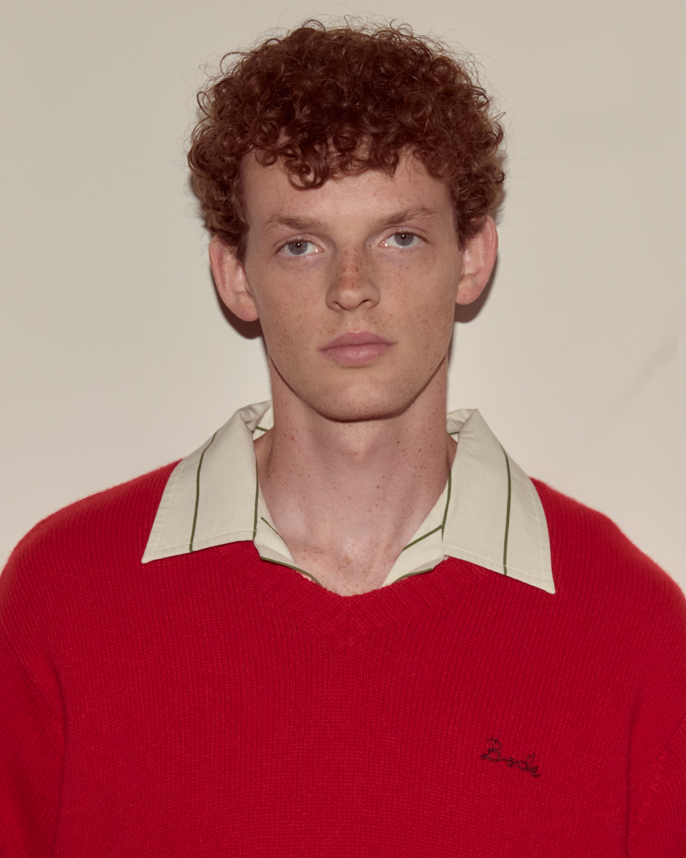 argue French Antique Border Pullover・RED ARGUE French Antique Border Pulloverの通販はau PAY マーケット