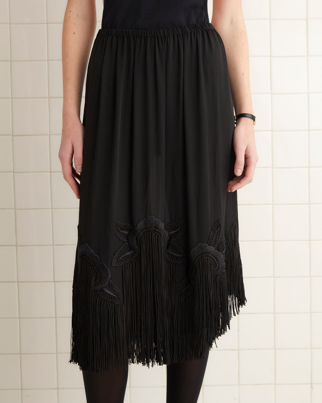 Daffodil Fringe Skirt SKIRTS BODE New York