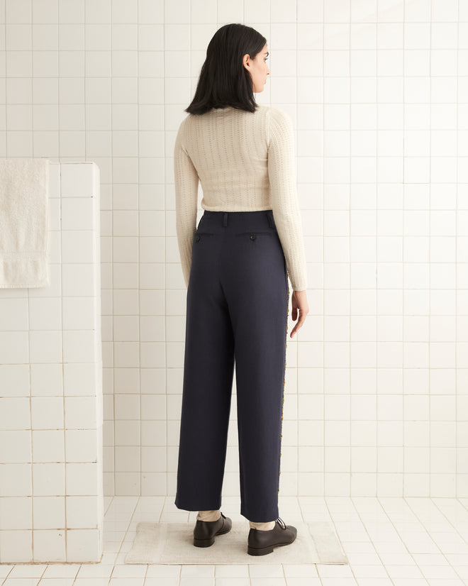 Deco Collage Trousers WOMENS TROUSERS BODE New York
