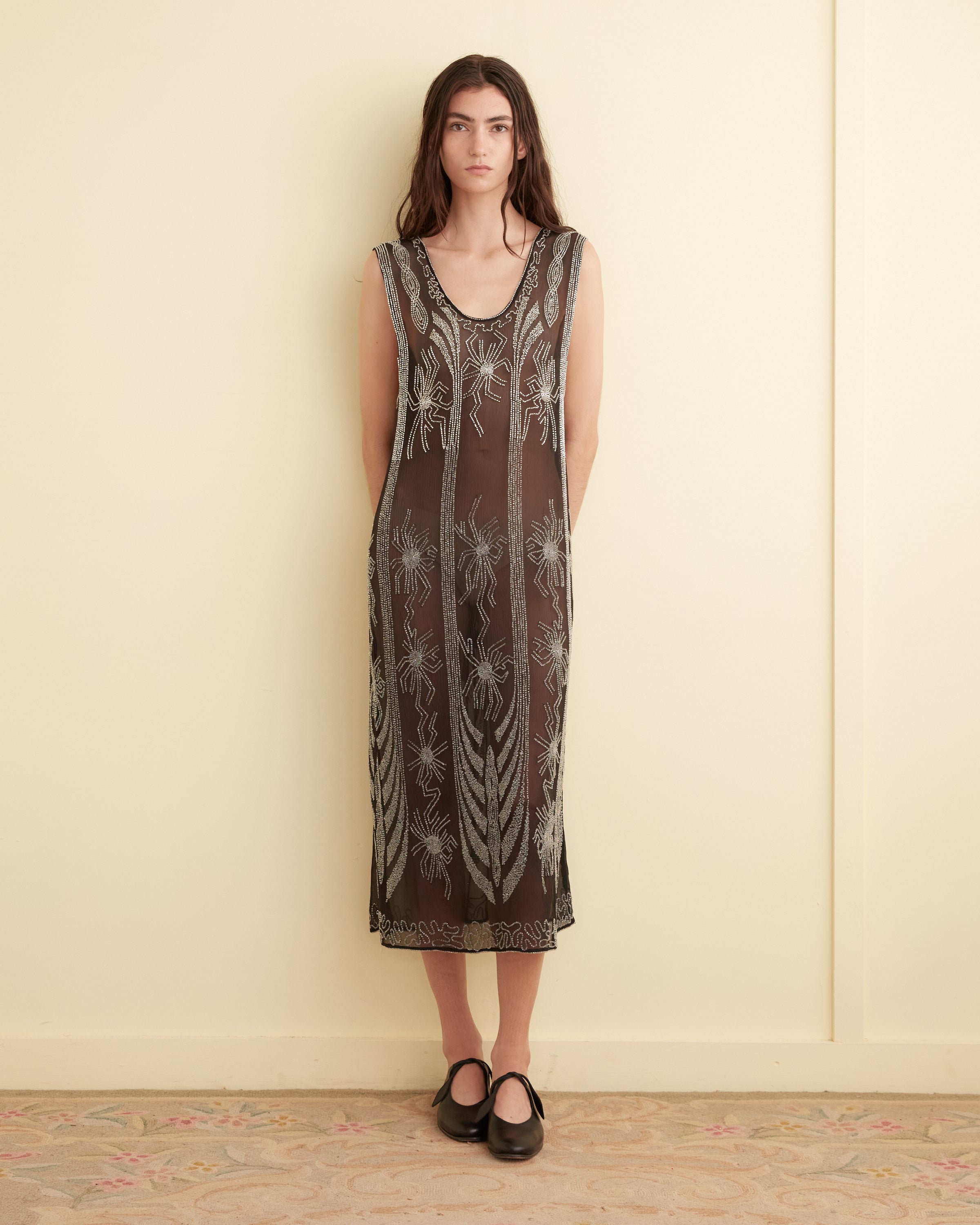 Deco Crawler Scoop Dress S / Black Deco Crawler Scoop Dress S / Black