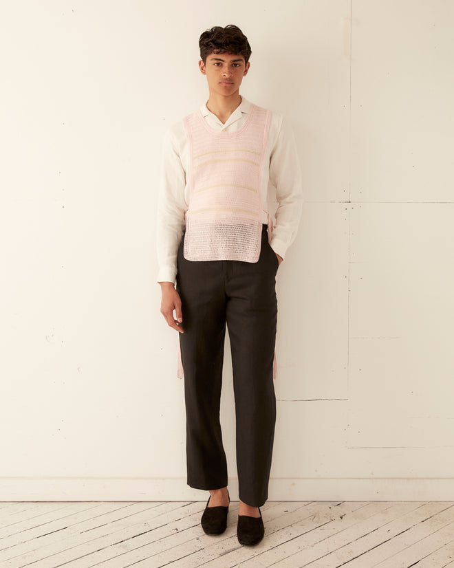 Delicate Stripe Crochet Dickie KNITWEAR BODE New York