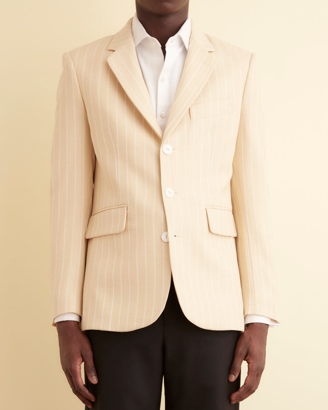 Dennis Stripe Suit Jacket SUIT JACKETS BODE New York
