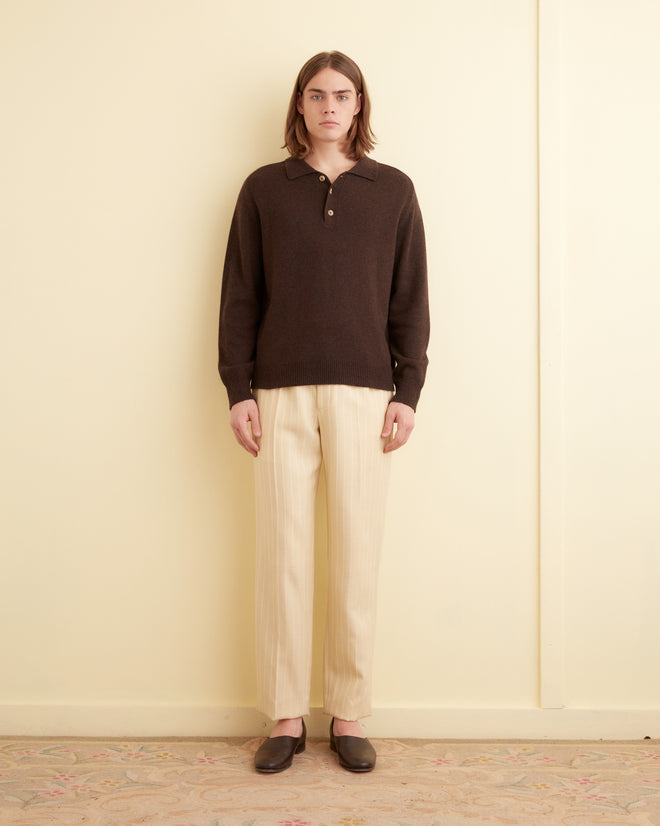 Dennis Stripe Trousers TROUSERS BODE New York