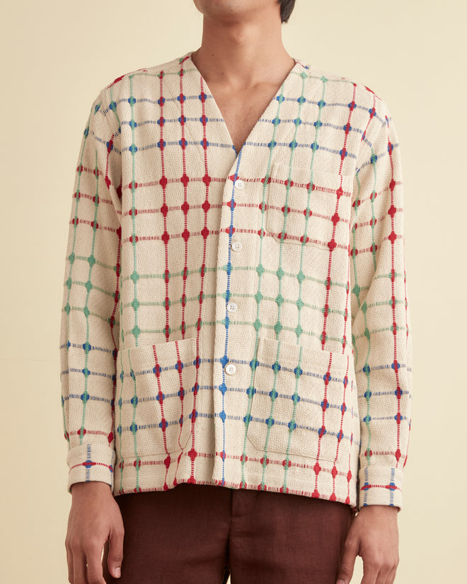 Dobby Weave Jacket OUTERWEAR BODE New York