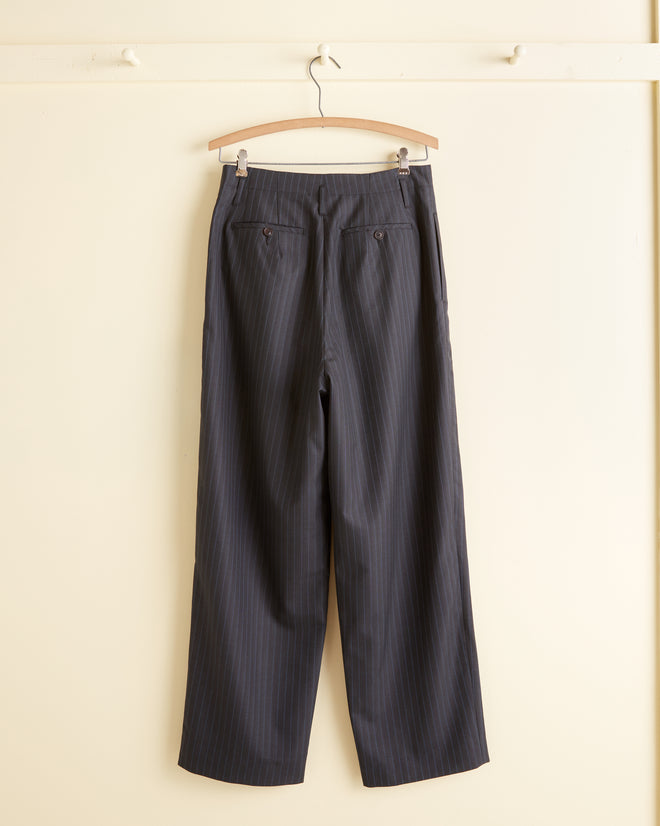 Double Pinstripe Trousers - 28 OOAK TROUSERS BODE New York