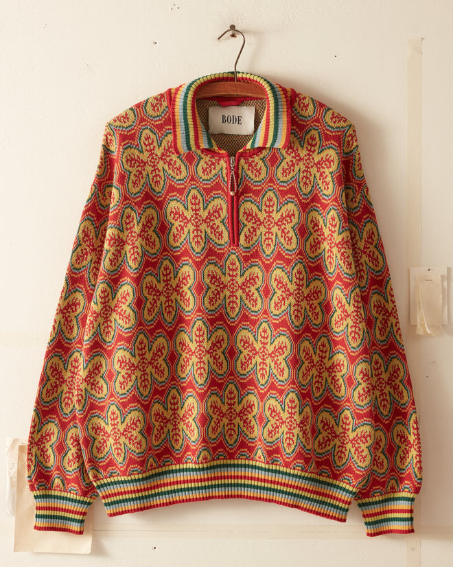 Dream State Quarter-Zip KNITWEAR BODE New York