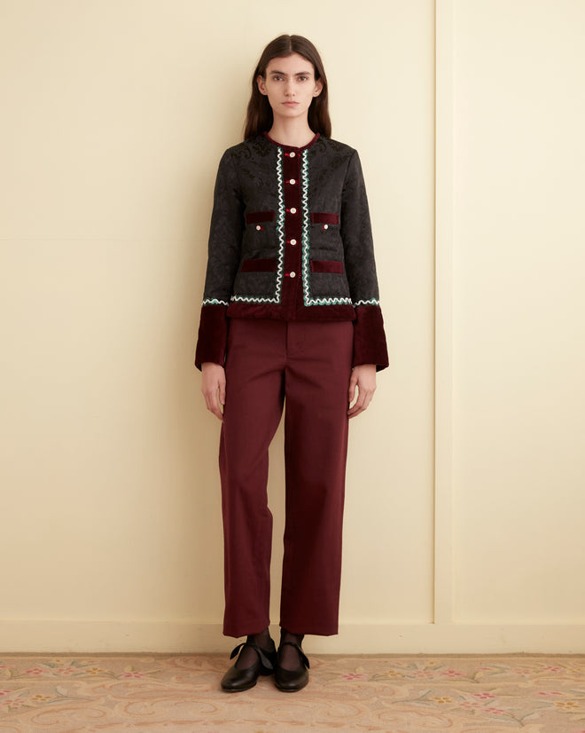 Dusk Brocade Rice Jacket OUTERWEAR BODE New York