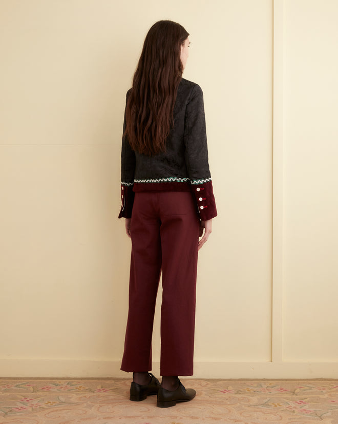 Dusk Brocade Rice Jacket OUTERWEAR BODE New York