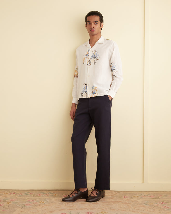 Embroidered Buckaroo Long Sleeve Shirt SHIRT BODE New York