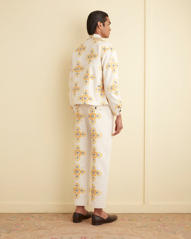 Embroidered Buttercup Jacket OUTERWEAR BODE New York