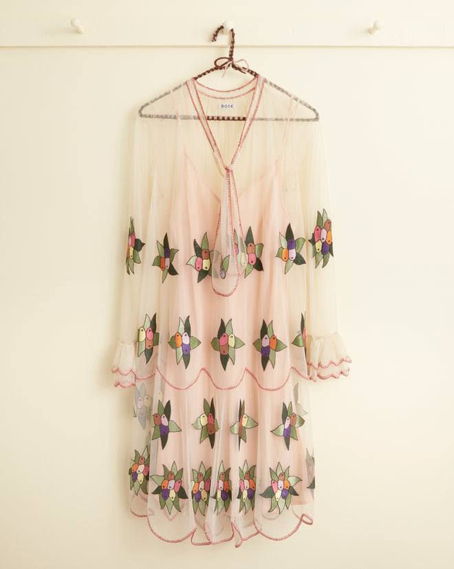 Embroidered Suncherry Dress DRESSES BODE New York