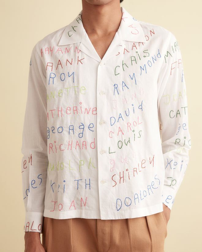 Familial Hall Long Sleeve Shirt SHIRT BODE New York