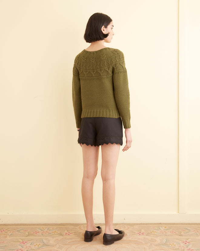 Field Sweater WOMENS KNIT TOPS BODE New York