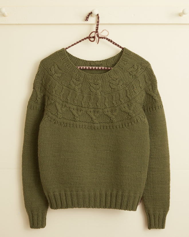 Field Sweater WOMENS KNIT TOPS BODE New York