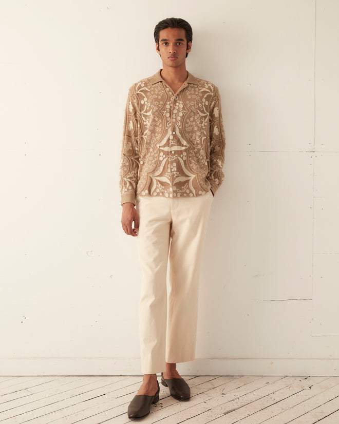 Filet Filigree Long Sleeve Shirt SHIRT BODE New York