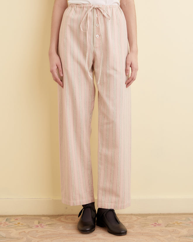 Flannel Ticking Pajama Pants PANT BODE New York