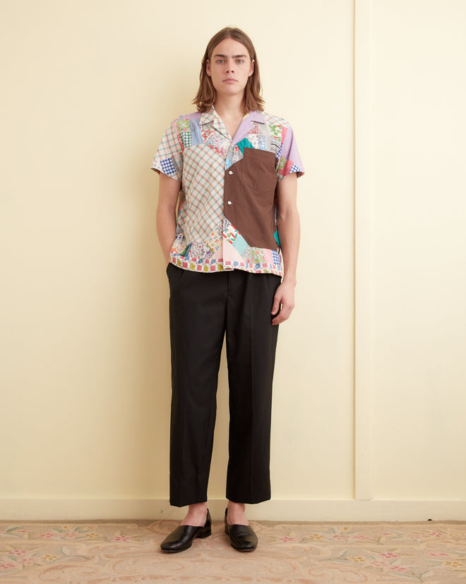 Floret Window Short Sleeve Shirt - M OOAK SHIRT BODE New York