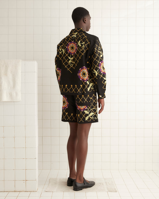 Floral Pinwheel Long Sleeve Shirt SHIRT BODE New York