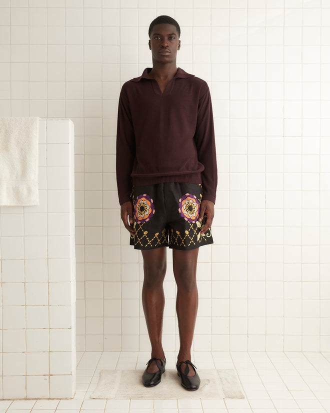 Floral Pinwheel Shorts SHORTS BODE New York