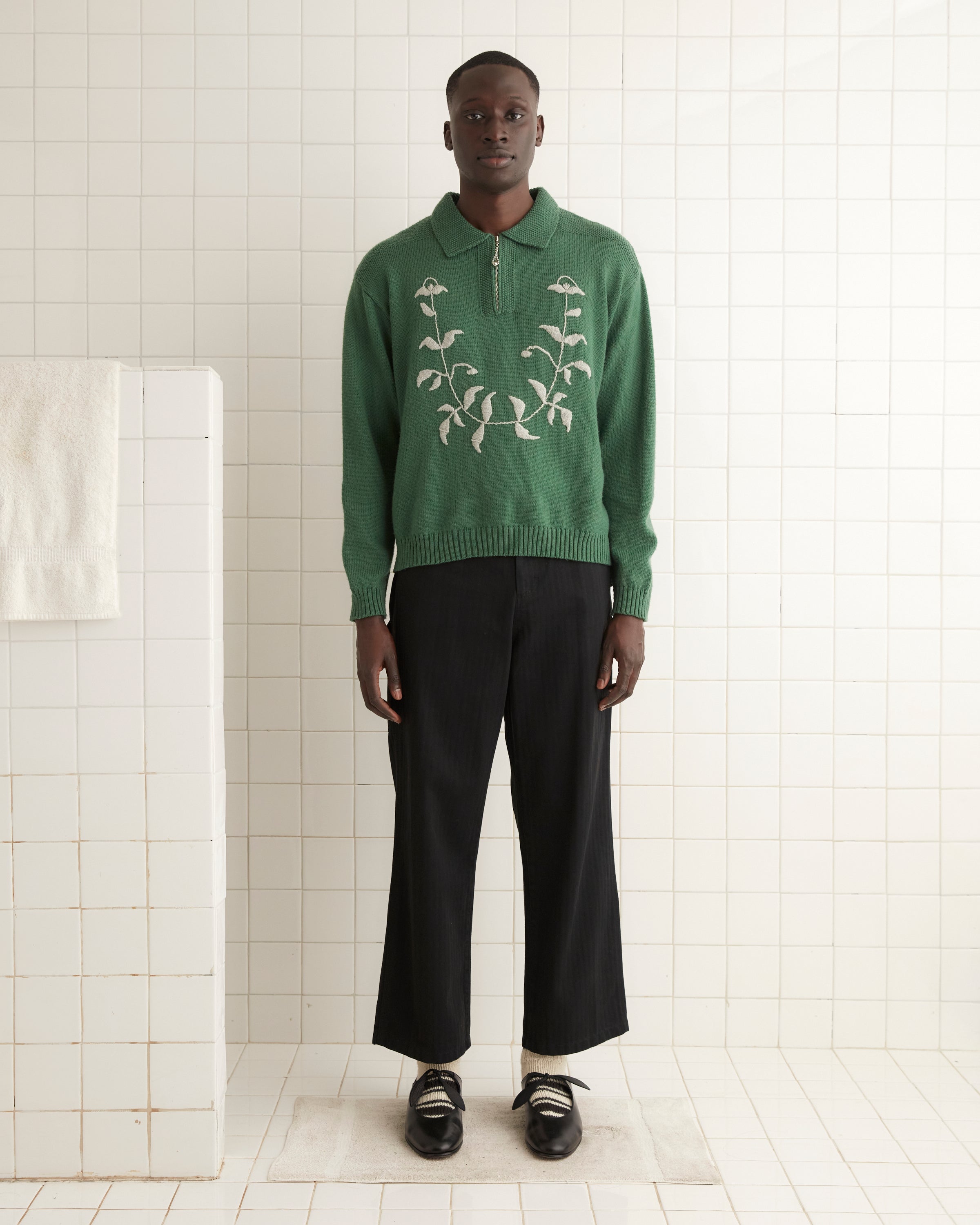 Floret Pullover - Green – BODE