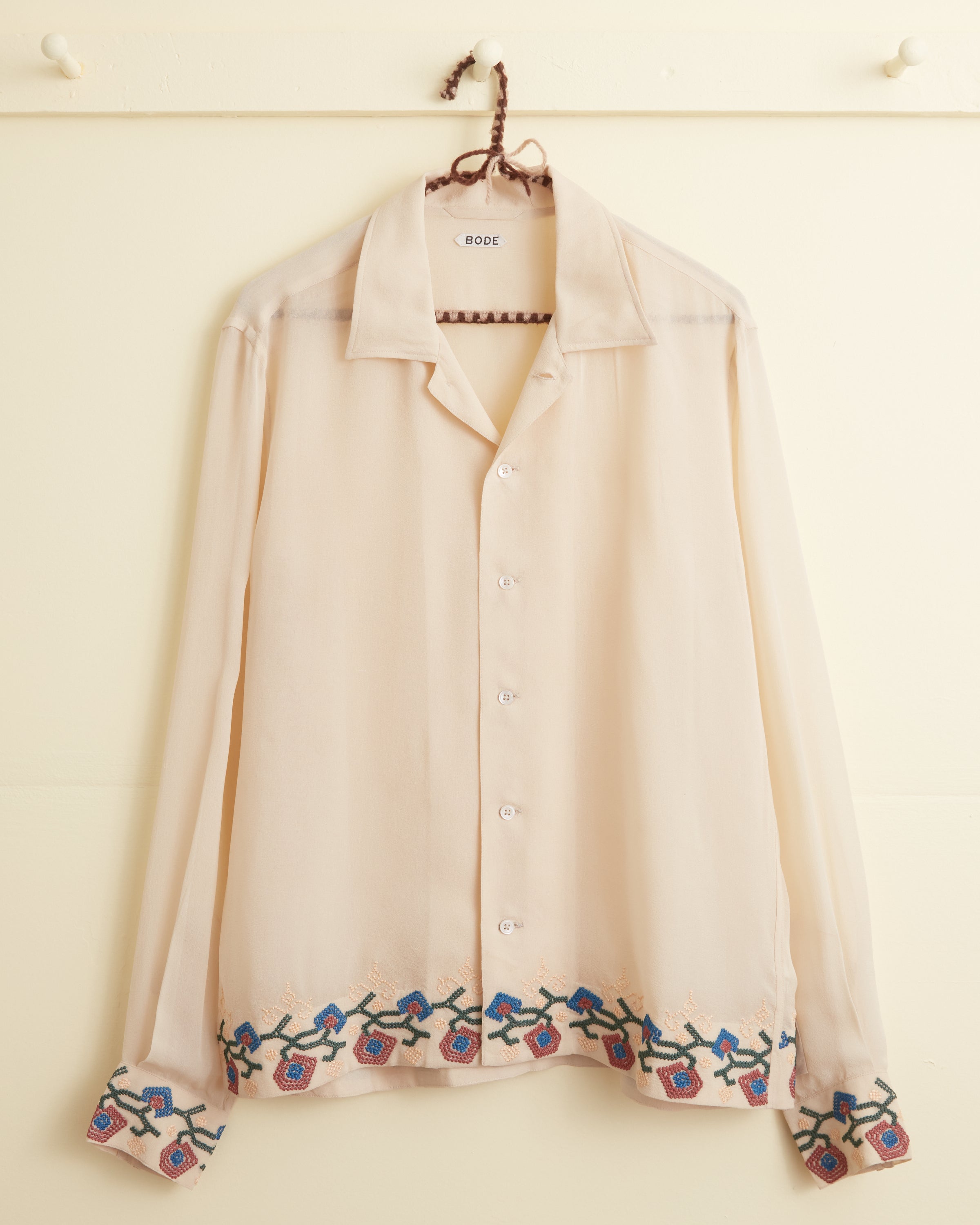 Flowering Liana Long Sleeve Shirt – BODE