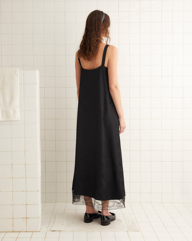 Football Jacquard Column Gown GOWNS BODE New York