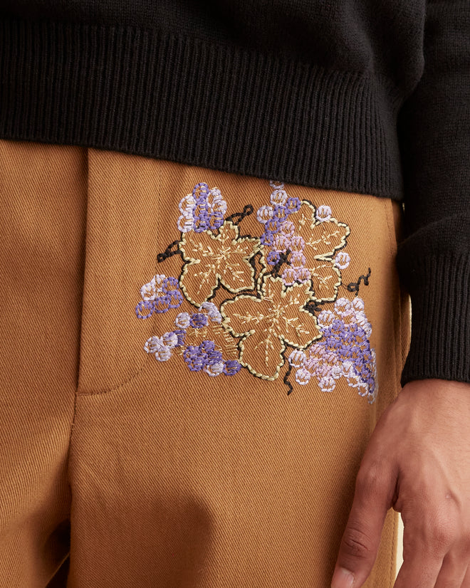 Fringed Autumn Royal Trousers TROUSERS BODE New York