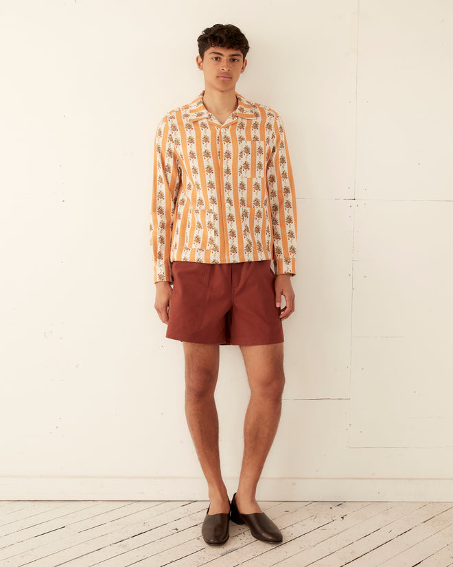 Striped Fruit Bowl Long Sleeve Shirt SHIRT BODE New York