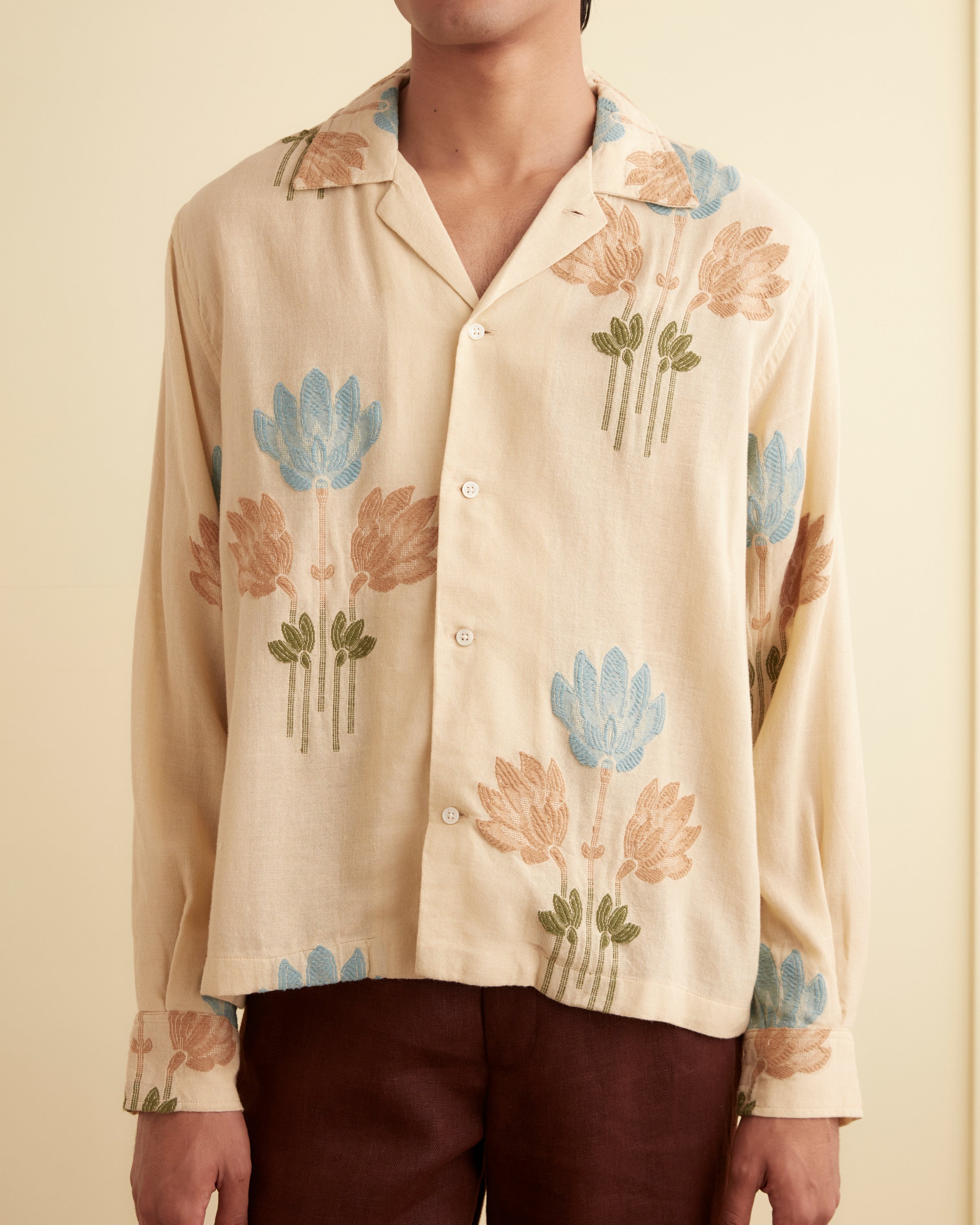 Full Bloom Long Sleeve Shirt – BODE