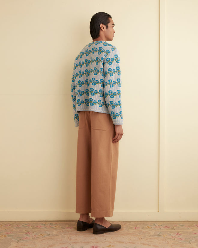 Garden Cardigan - Blue Multi