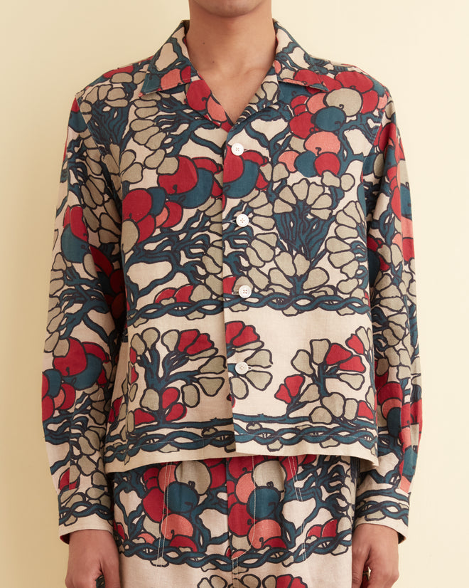 Garden Lattice Long Sleeve Shirt MENS SHIRTS BODE New York