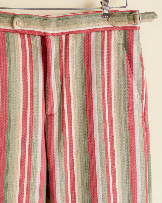 Garden Rhubarb Trousers - 32 OOAK TROUSERS BODE New York