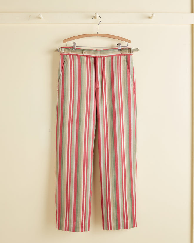 Garden Rhubarb Trousers - 32 OOAK TROUSERS BODE New York
